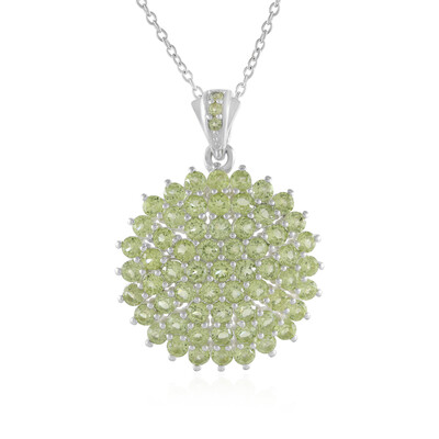 Collier en argent et Péridot
