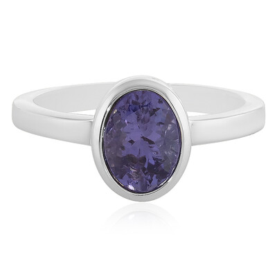 Bague en argent et Tanzanite