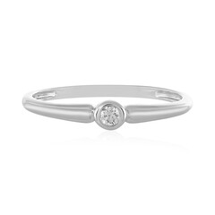 Bague en or et Diamant Flawless (F) (LUCENT DIAMONDS)
