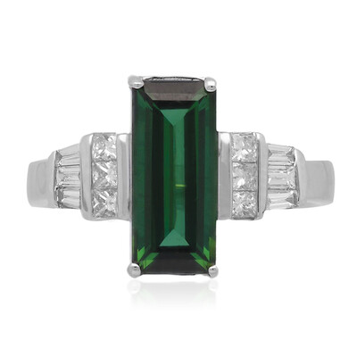 Bague en or et Tourmaline verte (CIRARI)