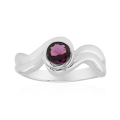 Bague en argent et Grenat Roshoit (Pallanova)