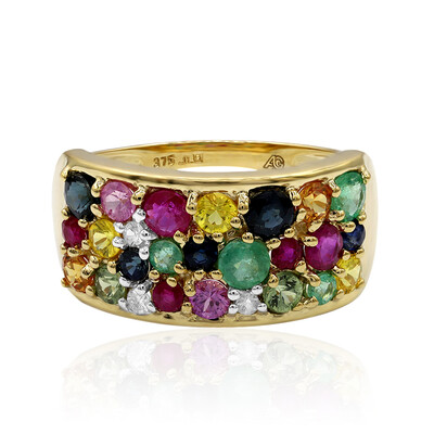 Bague en or et Emeraude de Colombie (Adela Gold)