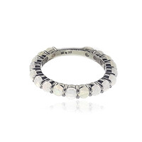 Bague en argent et Opale Welo