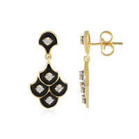 Boucles d'oreilles en argent et Zircon