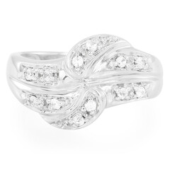 Bague en argent et Zircon