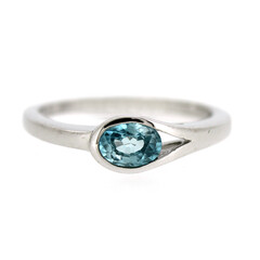 Bague en argent et Zircon de Ratanakiri