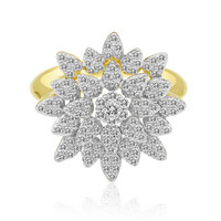 Bague en or et Diamant IF (D)