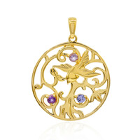 Pendentif en argent et Améthyste