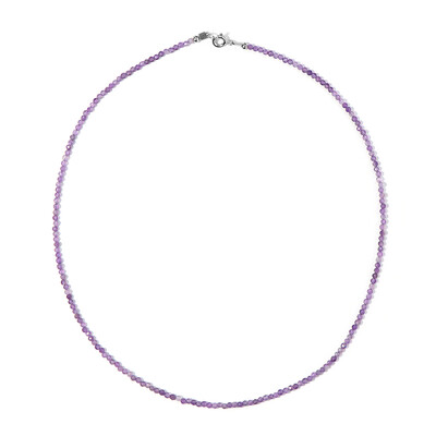 Collier en argent et Améthyste