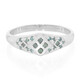 Bague en argent et Diamant fantaisie