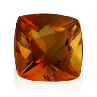  Citrine mandarine (gemme et boîte de collection)