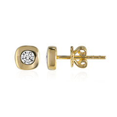 Boucles d'oreilles en or et Diamant SI1 (G)
