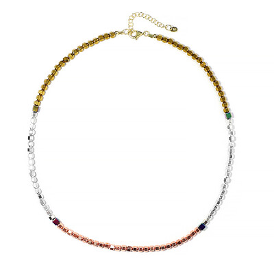 Collier en argent et Hématite mystique