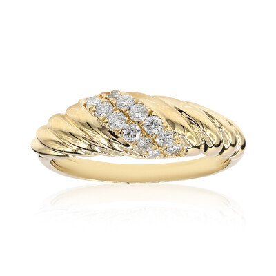 Bague en or et Diamant SI2 (H) (CIRARI)