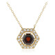 Collier en argent et Grenat