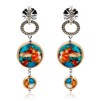 Boucles d'oreilles en argent et Pierre fine (Dallas Prince Designs)
