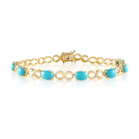 Bracelet en argent et Turquoise Sleeping Beauty (Faszination Türkis)