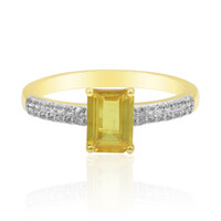 Bague en or et Saphir jaune de Ban Ka Cha
