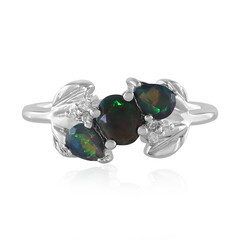 Bague en argent et Opale Mezezo
