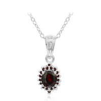 Collier en argent et Grenat