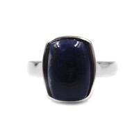 Bague en argent et Sodalite