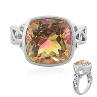 Bague en argent et Quartz Luna