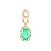 Pendentif en or et Emeraude de Russie (AMAYANI)