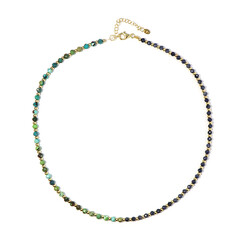 Collier en argent et Saphir bleu