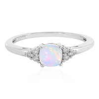 Bague en argent et Opale Welo
