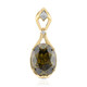 Pendentif en or et Sphalérite de Bulgarie