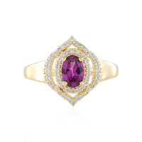 Bague en argent et Grenat Umbalite