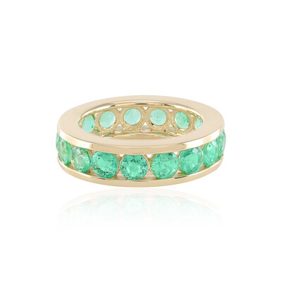 Bague en or et Emeraude de Colombie