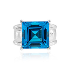 Bague en argent et Topaze de Marambaia