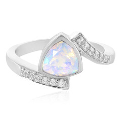 Bague en argent et Opale Welo