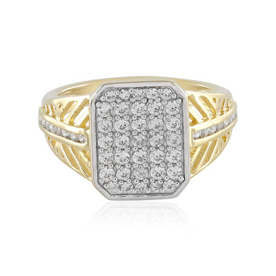 Bague en argent et Zircon