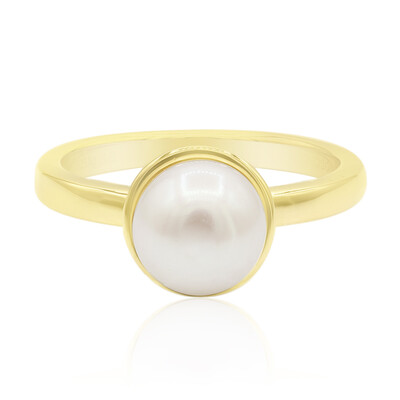 Bague en argent et Perle de culture d'eau douce (MONOSONO COLLECTION)