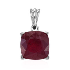 Pendentif en argent et Rubis de Madagascar