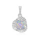 Pendentif en argent et Opale Welo