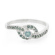Bague en argent et Diamant fantaisie