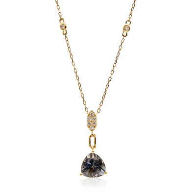 Collier en or et Tanzanite non chauffée (CIRARI)