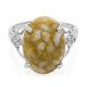Bague en argent et Quartz Dinosaure