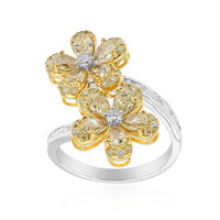 Bague en or et Diamant SI2 jaune (CIRARI)