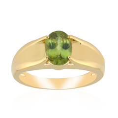 Bague en or et Sphène de Capelinha