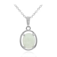 Collier en argent et Aigue-marine
