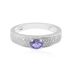 Bague en argent et Tanzanite