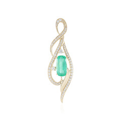 Pendentif en or et Emeraude de Russie (AMAYANI)
