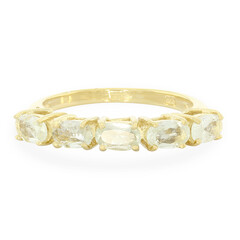 Bague en argent et Amblygonite