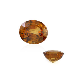  Zircon orange (gemme et boîte de collection)