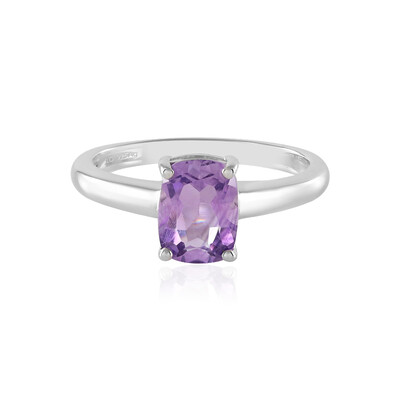 Bague en argent et Améthyste