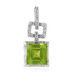 Pendentif en argent et Péridot